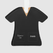 Ornement professionnel Black Scrubs (devant)