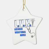 ORNEMENT PROFESSIONNEL DE NOËL D'INFIRMIÈRE (Gauche)