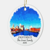 Ornement Providence personnalisé, Rhode Island (Gauche)