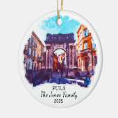 Ornement Pula personnalisé, Croatie (Gauche)