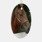 Ornement quart de photo de cheval (Droite)