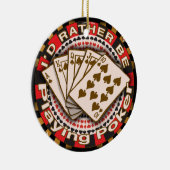 Ornement Rather Play Poker (Droite)