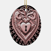 Ornement Red Heart Lock (Droite)