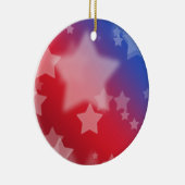 Ornement Red White et Blue Stars (Droite)