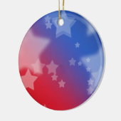 Ornement Red White et Blue Stars (Gauche)