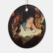 Ornement religieux de peinture de scène de (Gauche)