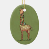 Ornement réversible rouge et vert de Cleo (Dos)