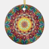 Ornement riche de mandala de l'Inde (Devant)