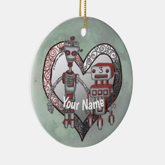 Ornement Robot Love (Droite)