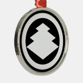 ORNEMENT ROND ARGENTÉ 丸 (Droite)