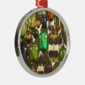 Ornement Rond Argenté Abeilles, insectes et insectes (Droite)