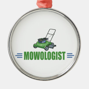 Ornement Rond Argenté Aigle de pelouse, pelouses de vache, soins de pelo