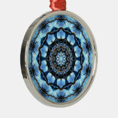 ORNEMENT ROND ARGENTÉ ARBRES (Droite)