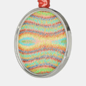 Ornement Rond Argenté Beth (Gauche)