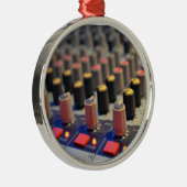 Ornement Rond Argenté Boutons de carte mixte (Droite)