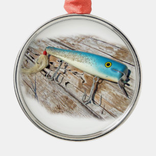 Ornement Rond Argenté Casquette'n Bill's Streamliner Saltwater Vintage L