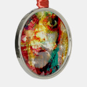 Ornement Rond Argenté dame (Droite)