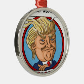 Ornement Rond Argenté Élection 2016 présidentielle (Droite)