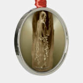 Ornement Rond Argenté Fantômes de Noël - Une Carole de Noël (Droite)