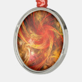 Ornement Rond Argenté Firestorm Nova (Gauche)