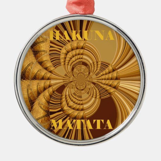 Ornement Rond Argenté Galerie d'or (Devant)