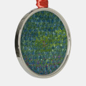 Ornement Rond Argenté Jacinthes des bois 2012 (Droite)