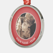 Ornement Rond Argenté Liberté de culte (Gauche)