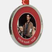 Ornement Rond Argenté Liberté D'Expression (Droite)