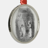 Ornement Rond Argenté L'ignorance et veulent (Droite)