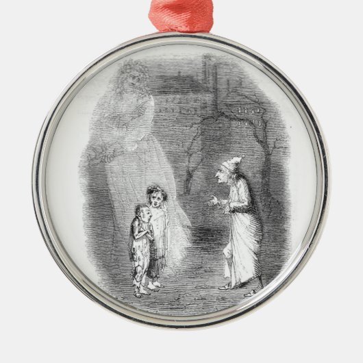 Ornement Rond Argenté L'ignorance et veulent (Devant)