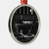 Ornement Rond Argenté L'Improv (Droite)