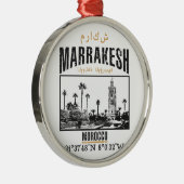 Ornement Rond Argenté Marrakech (Droite)