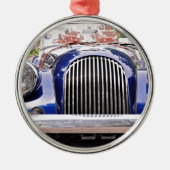 ORNEMENT ROND ARGENTÉ MORGAN 1998 (Devant)