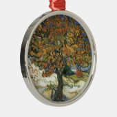Ornement Rond Argenté Mulberry Tree par van Gogh (Droite)