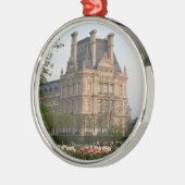 Ornement Rond Argenté Musée du Louvre (Gauche)