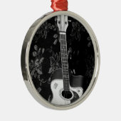 Ornement Rond Argenté Musique My Bloods (Droite)