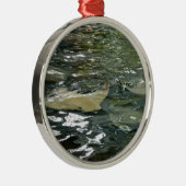 Ornement Rond Argenté Pastenague (Droite)