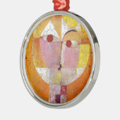 Ornement Rond Argenté Paul Klee Senecio Peinture (Gauche)