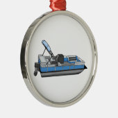 Ornement Rond Argenté plaisir ponton (Droite)