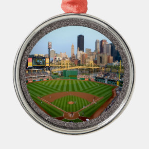 Ornement Rond Argenté PNC Park-Pittsburgh-Christmas Ornament-Premium