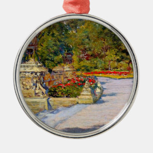 Ornement Rond Argenté Prospect Park, Brooklyn