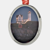 Ornement Rond Argenté Protubérance à l'ornement de Noël (Gauche)