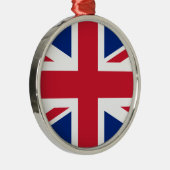 Ornement Rond Argenté royaume-uni (Droite)