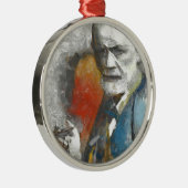 Ornement Rond Argenté Sigmund (Droite)