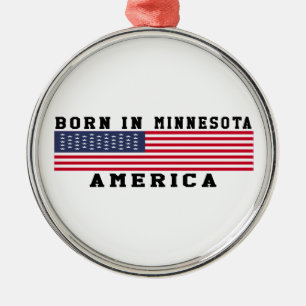 Ornement Rond Argenté Soutenu au Minnesota