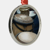 Ornement Rond Argenté tambours (Droite)
