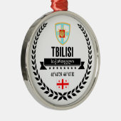 Ornement Rond Argenté Tbilissi (Droite)