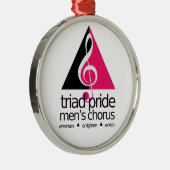 ORNEMENT ROND ARGENTÉ TPMC (Droite)