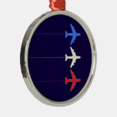 Ornement Rond Argenté vol (Droite)