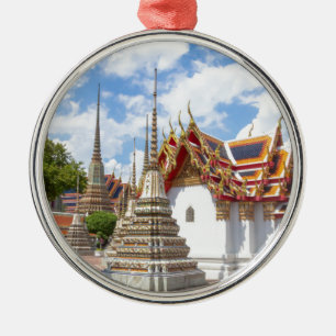 Ornement Rond Argenté Wat Pho, Bangkok